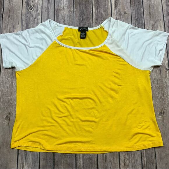 Justify two tone tee - Picture 2 of 4